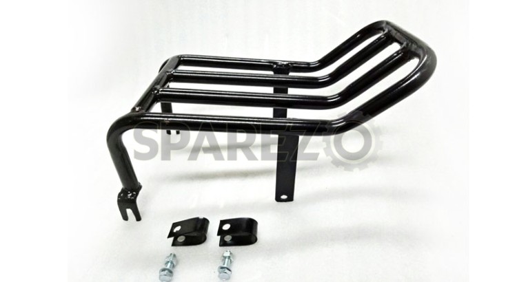 Royal Enfield C5 Rear Luggage Rack Black - SPAREZO