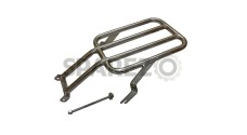 Royal Enfield Classic Chrome Rear Luggage Rack Carrier - SPAREZO