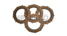 Royal Enfield 4pc Clutch Steel Plate Kit - SPAREZO