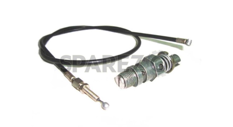 New Royal Enfield Complete Decompressor Assembly Cable - SPAREZO