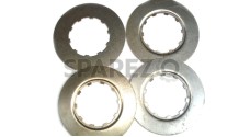 New Royal Enfield 4pc Clutch Steel Plate Kit - SPAREZO