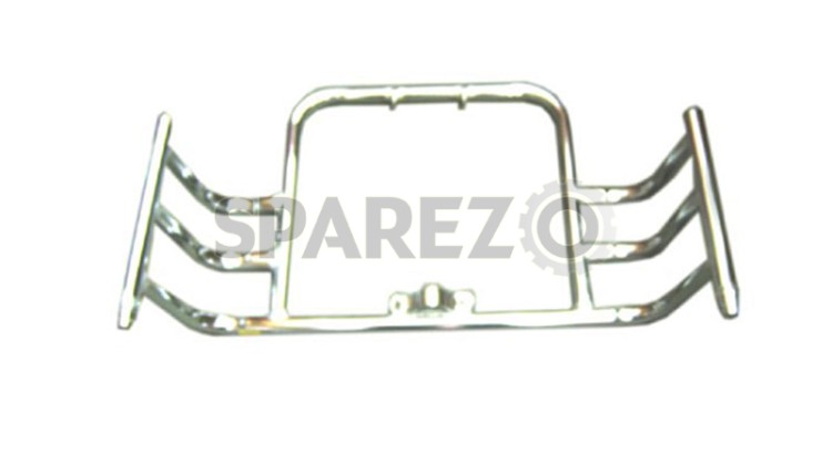 Royal Enfield HD Wrap Around Front Crash Bar Chrome - SPAREZO