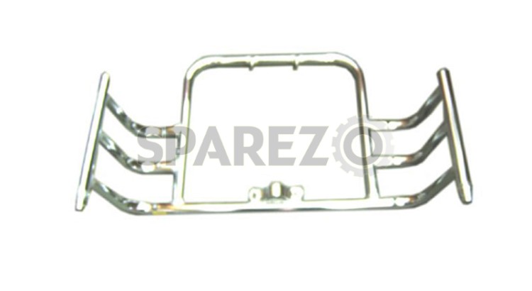 Royal Enfield HD Wrap Around Front Crash Bar Chrome - SPAREZO