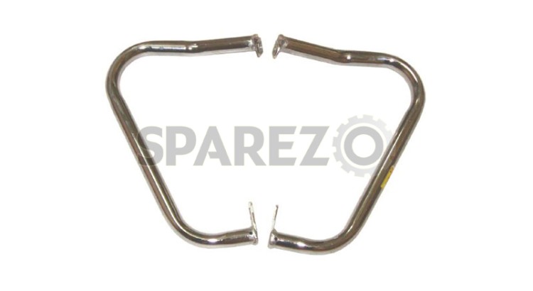 Royal Enfield Rear Crash Bar Guard Chromed - SPAREZO