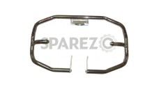 Royal Enfield Solid Diamond Crash Bar Chromed With Fittings - SPAREZO