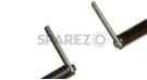 Royal Enfield Solid Diamond Crash Bar Chromed With Fittings - SPAREZO