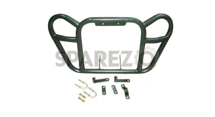 Military Green Butterfly New Engine Crashbar Guard With Fittings - SPAREZO