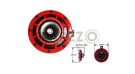 Hella Strong Tone 12Volt Universal Twin Horn Red - SPAREZO