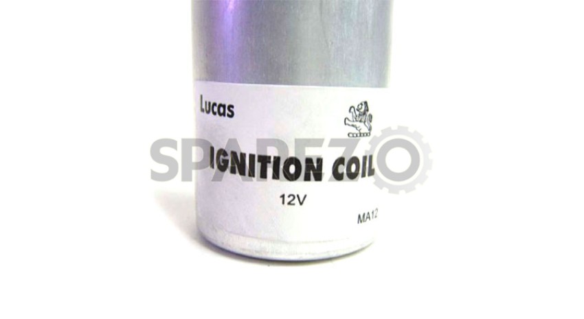 Enfield county Lucas 12 Volt Ignition Coil 45164A MA12 For Vintage Vespa Jawa Royal Enfield Bullet BSA Outer Dia 48 mm 