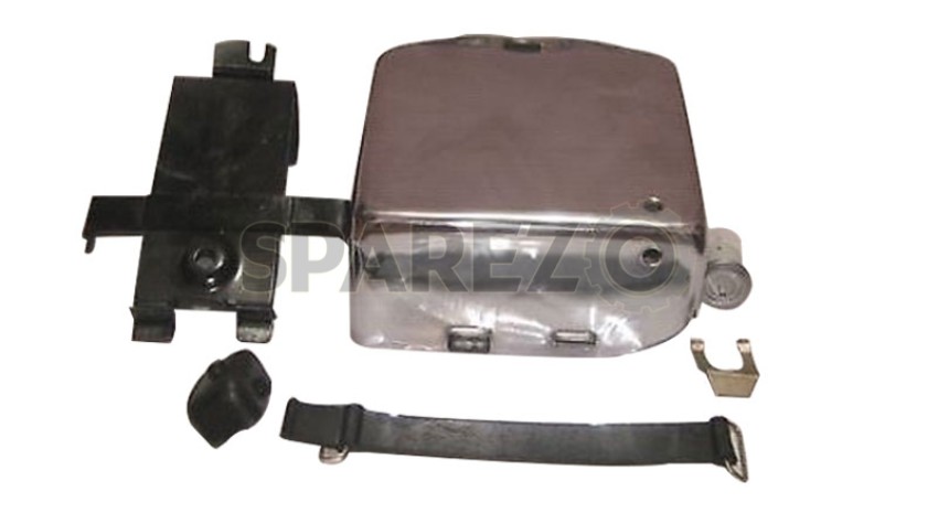Details about   Chrome Battery Box Cover  Royal Enfield 