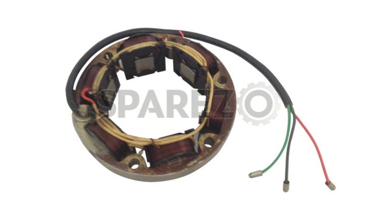 New Royal Enfield Bullet Alternator 3 Wire 12v Stator - 1 - SPAREZO