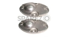 Royal Enfield Petrol Tank Lock Double Chrome With 2 Keys - Sparezo