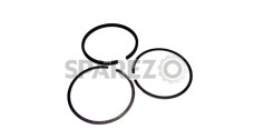 Royal Enfield 350cc 0.020inches O/S Piston Ring Set - SPAREZO