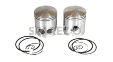 Yamaha RD350cc New & Packed 64mm Piston Assly oversize 0.40" (set of 2 Pistons) - SPAREZO