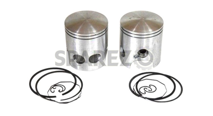 Yamaha RD350cc New & Packed 64mm Piston Assly oversize 0.40" (set of 2 Pistons) - SPAREZO