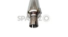 Royal Enfield Classic 350cc 500cc Silencer Silver Peashooter End Cap - SPAREZO