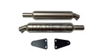 Royal Enfield Twins GT and Interceptor 650 SS Exhaust Muffler Silencer - SPAREZO