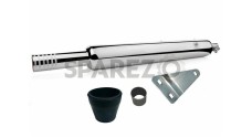 Royal Enfield Classic 350cc 500cc Punjab Dholki Exhaust Silencer Chrome - SPAREZO