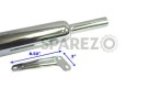 New Chrome Royal Enfield 500cc Electra Silencer Assly - SPAREZO