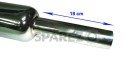 Extra Long Silencer For Royal Enfield New Models Chrome - SPAREZO