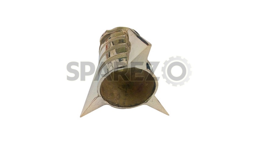 Details about   ROYAL ENFIELD CHROMED ROCKET EXHAUST SILENCER END CAP NEW BRAND 