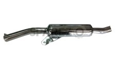 Royal Enfield Classic Chrome Plated Sports Exhaust Silencer - SPAREZO
