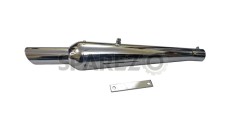 AEW New Monster Chromed Exhaust Silencer For Royal Enfield