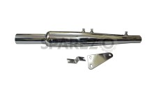 AEW Goldstar W/B Chromed Exhaust Silencer For Royal Enfield