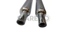 Royal Enfield Interceptor 650cc AEW Exhaust Silencer Pair - SPAREZO