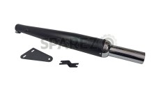 Royal Enfield Classic 350cc 500cc Goldstar Wild Boar Black Exhaust Silencer