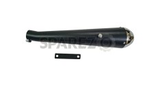 AEW Megaphone Black Exhaust Silencer For Royal Enfield Classic - SPAREZO