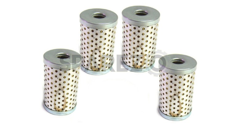 Royal Enfield Electra 4 Pcs Oil Filter Element - SPAREZO