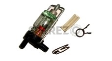 Royal Enfield Customized Glass Bowl Fuel Filter - SPAREZO