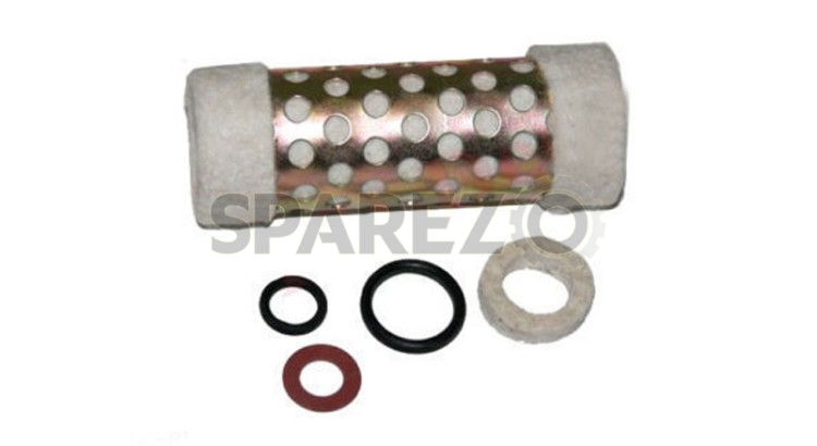 Royal Enfield Oil Filter Kit 350 & 500cc 2 Pcs - SPAREZO