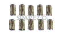 10 Pcs Royal Enfield Electra Oil Cleaner Filter Element 500613 - SPAREZO