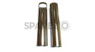Custom Chromed Enfield Fork Cover Tubes Metal - SPAREZO
