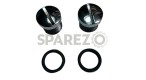 Royal Enfield Front Fork Plug Screw 350/500cc 2 Pcs - SPAREZO