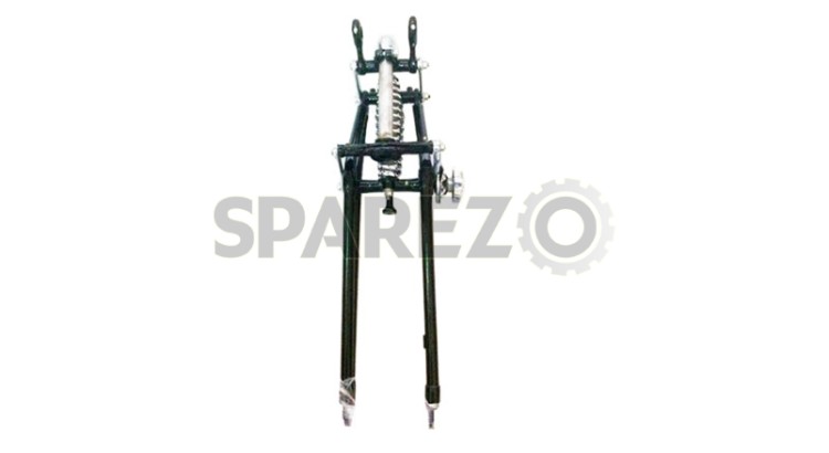 BSA M20 M21 500cc Chrome & Paint Front end Girder Forks - Complete Assembly - SPAREZO