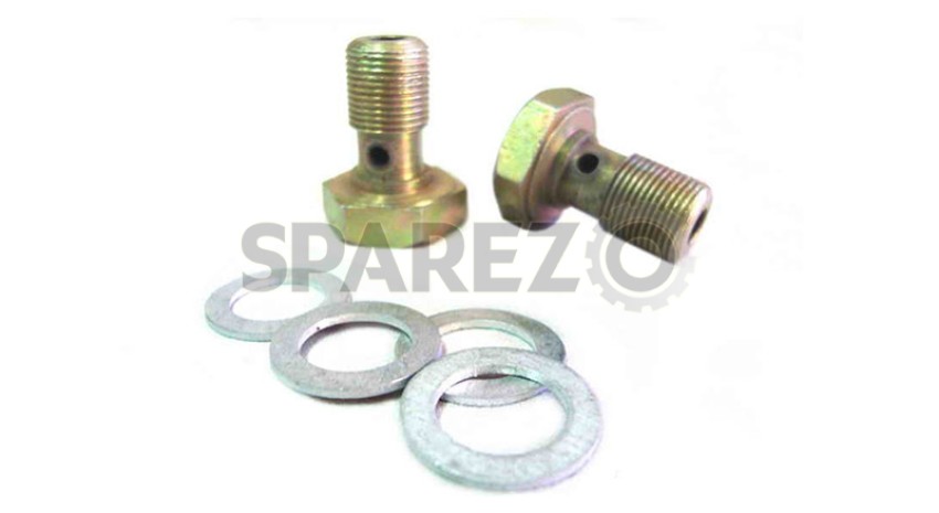 Details about   5x ROYAL ENFIELD OIL PIPE BANJO NUTS WITH WASHERS 350CC NEW BRAND 