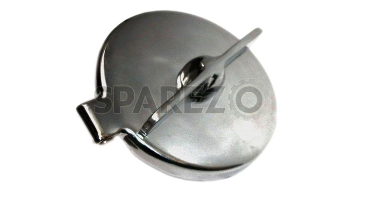 BSA Triumph Norton Matchless AJS 3 inch Gas Fuel Tank Cap - Best Quality Chrome - SPAREZO