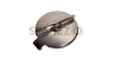 2.5" Hinged Flip Chrome Tank Filler Cap - SPAREZO