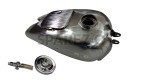 Bare Metal Raw Steel Petrol Fuel Gas Tank BMW R71 Motorcycle - SPAREZO