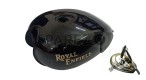 Royal Enfield Classic 500cc BS3 Fuel Gas Petrol Tank Glossy Black - SPAREZO