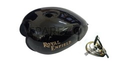Royal Enfield Classic 500cc BS3 Fuel Gas Petrol Tank Glossy Black - SPAREZO