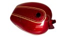 Royal Enfield Fuel Tank 25 Liters With Gold Hand Paint Lining  - SPAREZO