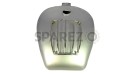 Royal Enfield Fuel Tank 22 L In Silver With Chrome Grill And Hand Paint Lining - SPAREZO