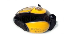 Royal Enfield Customized Heavy Duty Vintage Large Trail Petrol Tank - SPAREZO