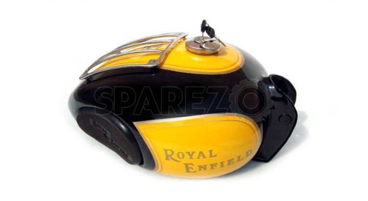 Royal Enfield Customized Heavy Duty Vintage Large Trail Petrol Tank - SPAREZO