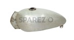 Royal Enfield Trials Raw Steel Petrol Tank - SPAREZO