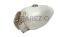 Royal Enfield Trials Raw Steel Petrol Tank - SPAREZO